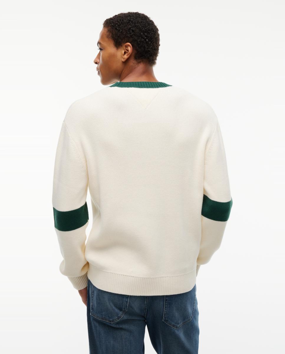 Camisola de Malha TJM Reg New Classics Sweater Creme-2