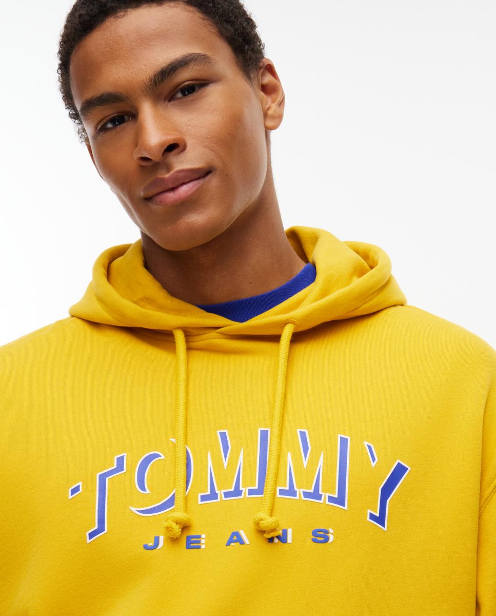 Sweatshirt com Capuz TJM RLX Tommy DNA Ext Amarelo-3