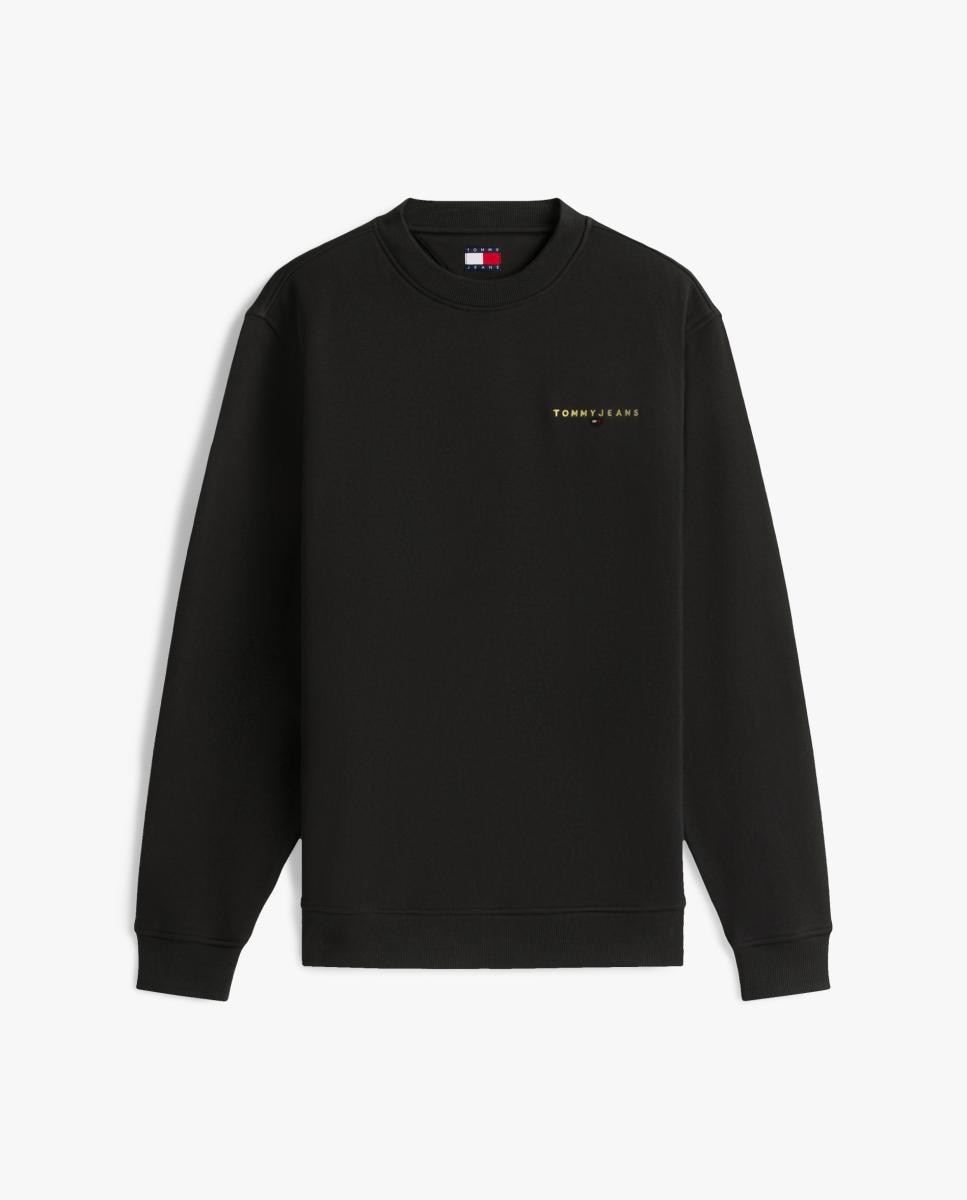 Sweatshirt TJM Reg Linear Crew Ext Preto-4