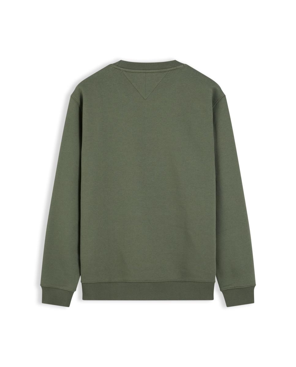 T-shirt TJM Reg S Flag Crew Ext Verde-militar-2