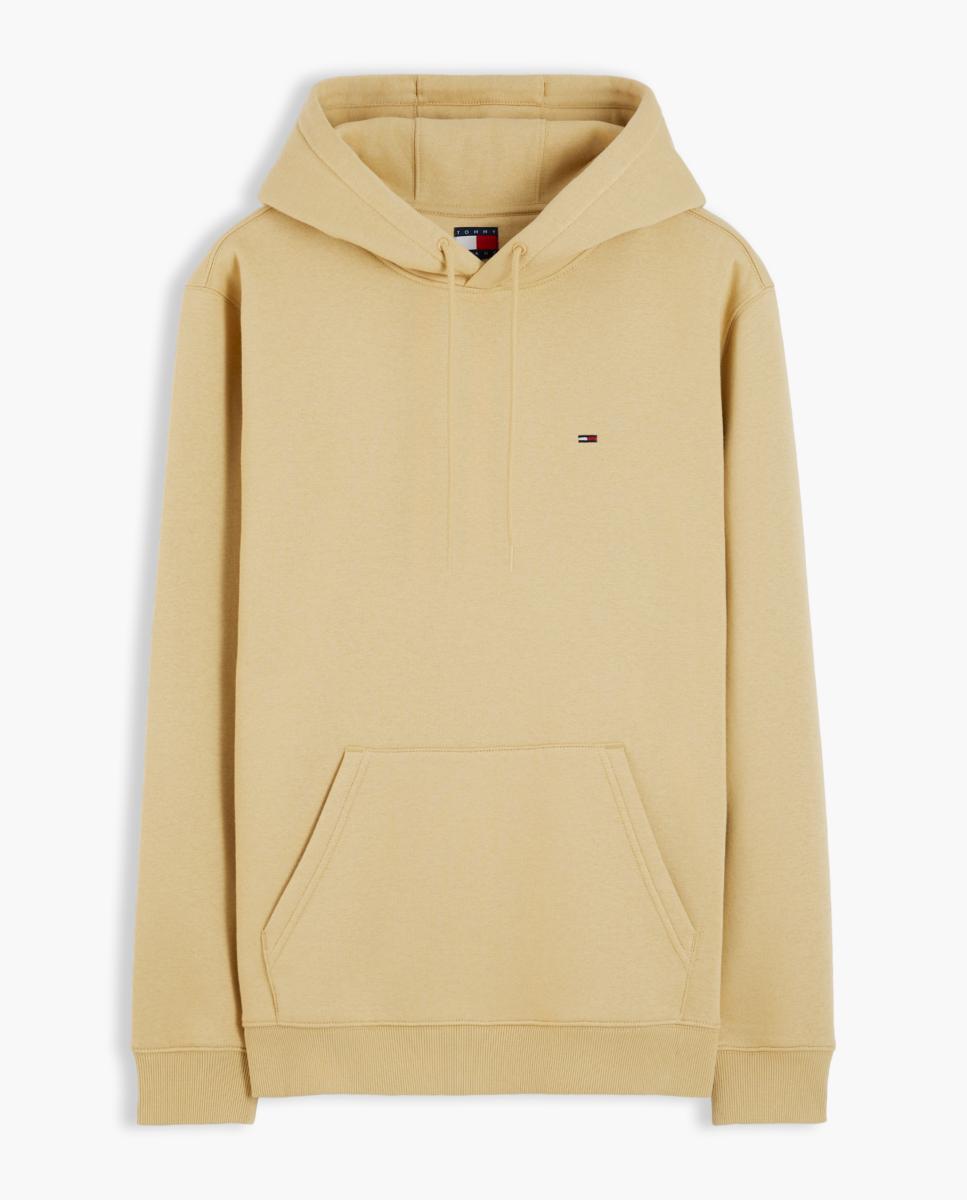 Sweatshirt com Capuz TJM Reg S Flag Ext Bege-4
