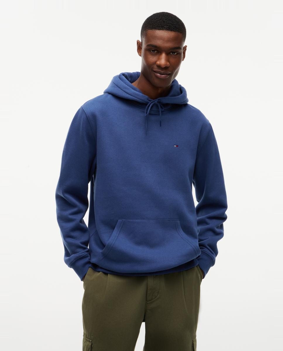 Imagen 0 de Sudadera con capucha TJM Reg S Flag   Ext de Tommy Jeans Azul