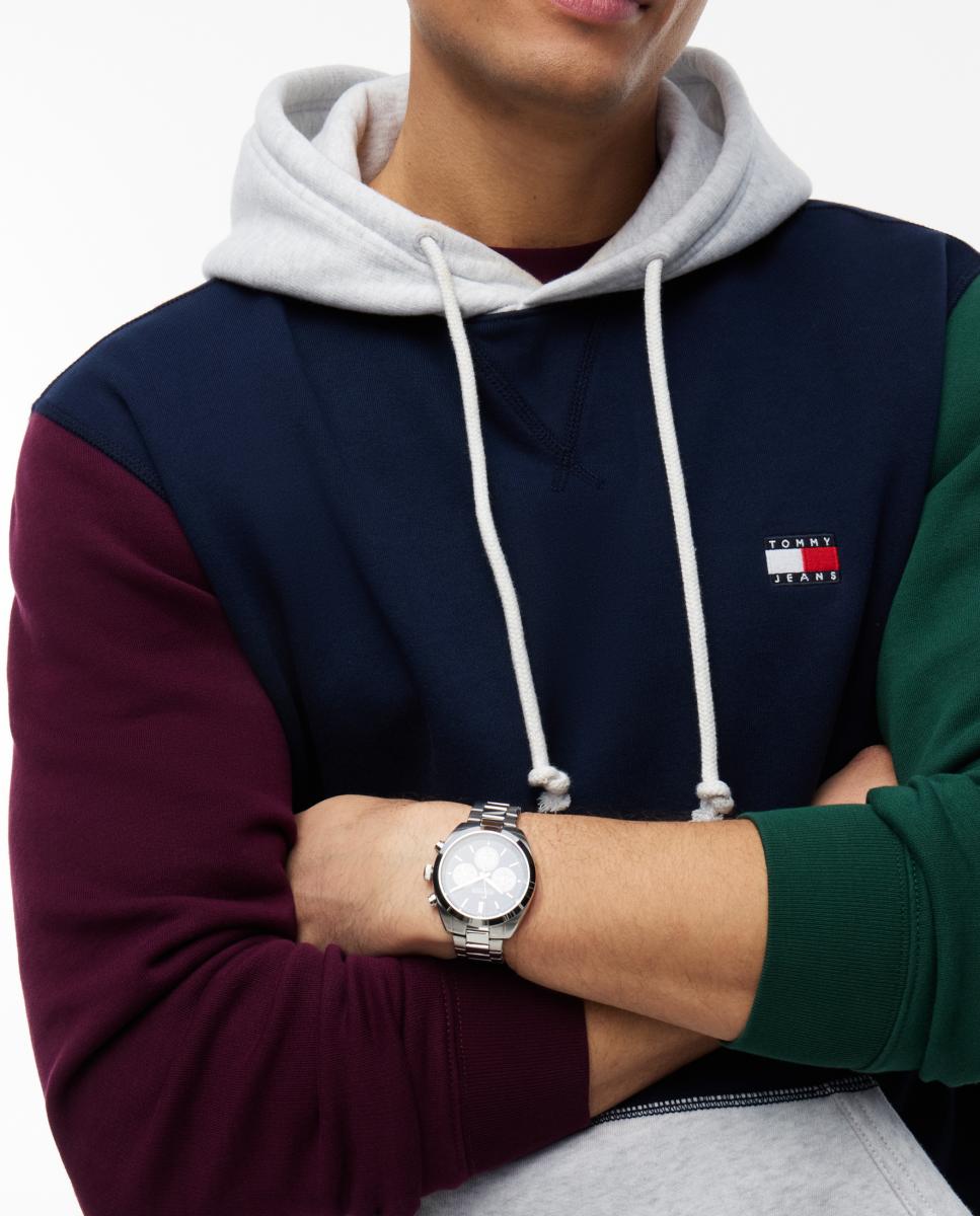 Sweatshirt com Capuz TJM Reg Badge Azul-marinho-3