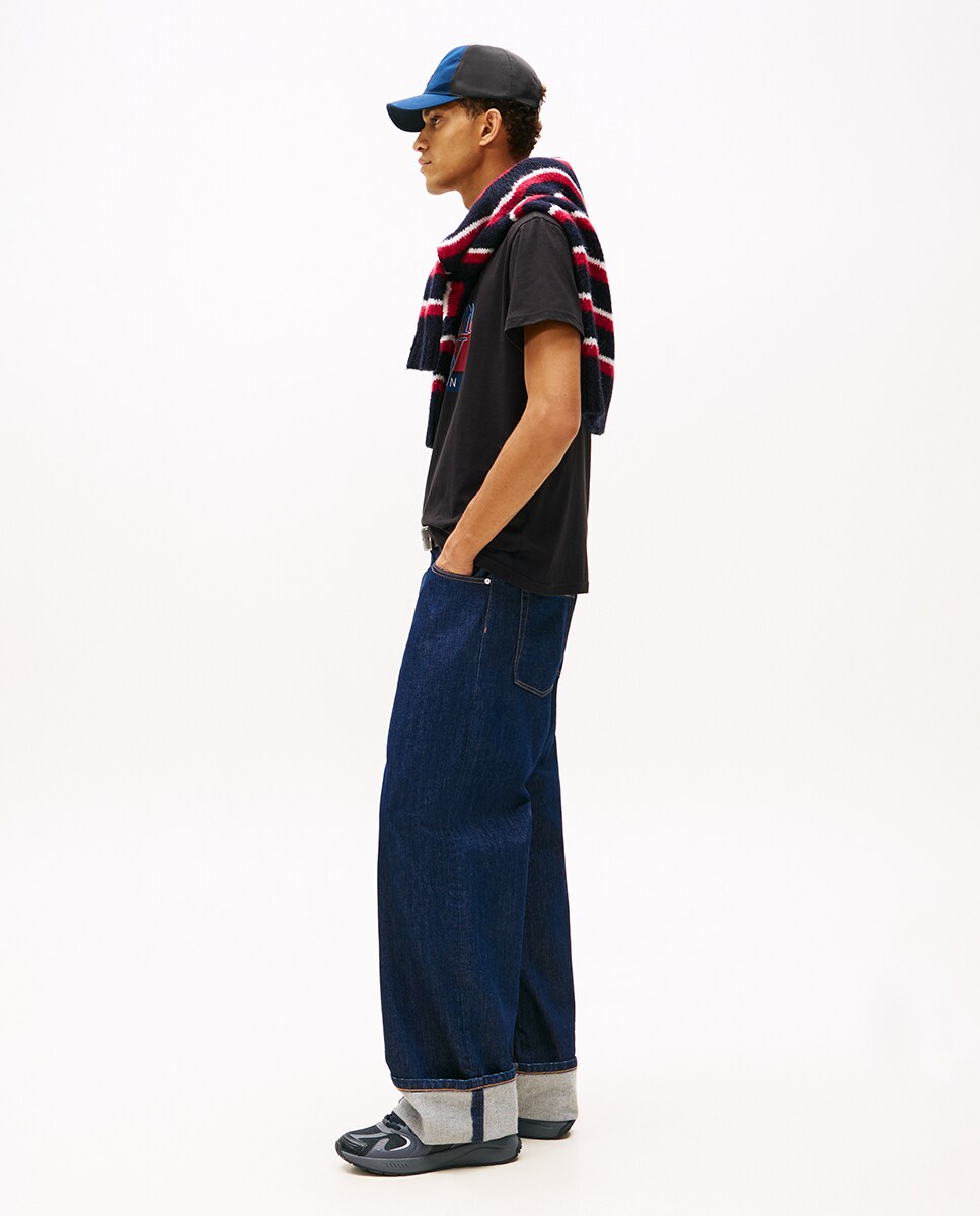 Sapatilhas Estilo Runner Preto-6