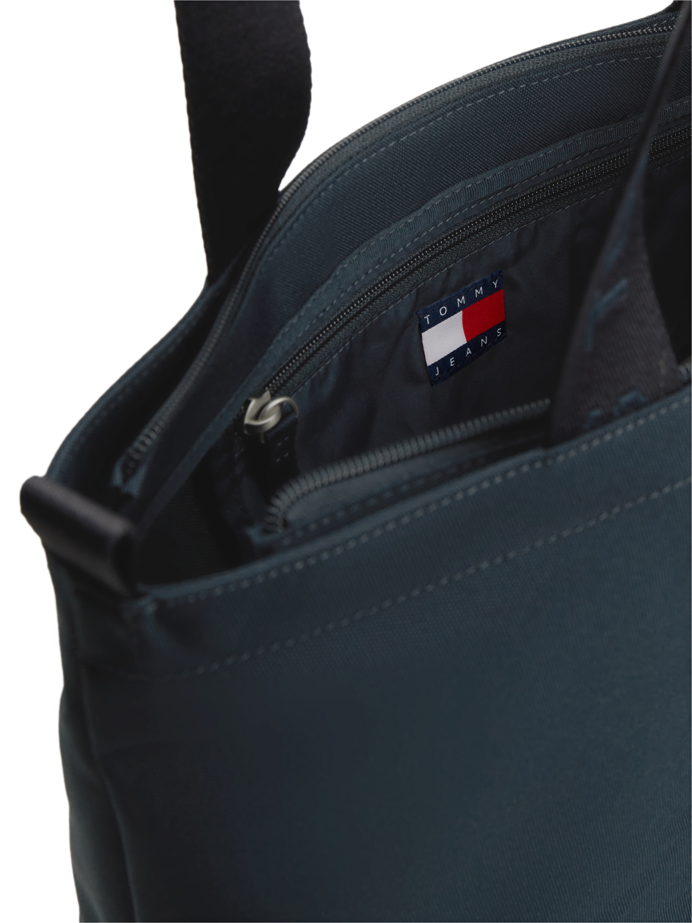 Mala Tipo Tote de Desenho Funcional com Logótipo Azul-marinho-5