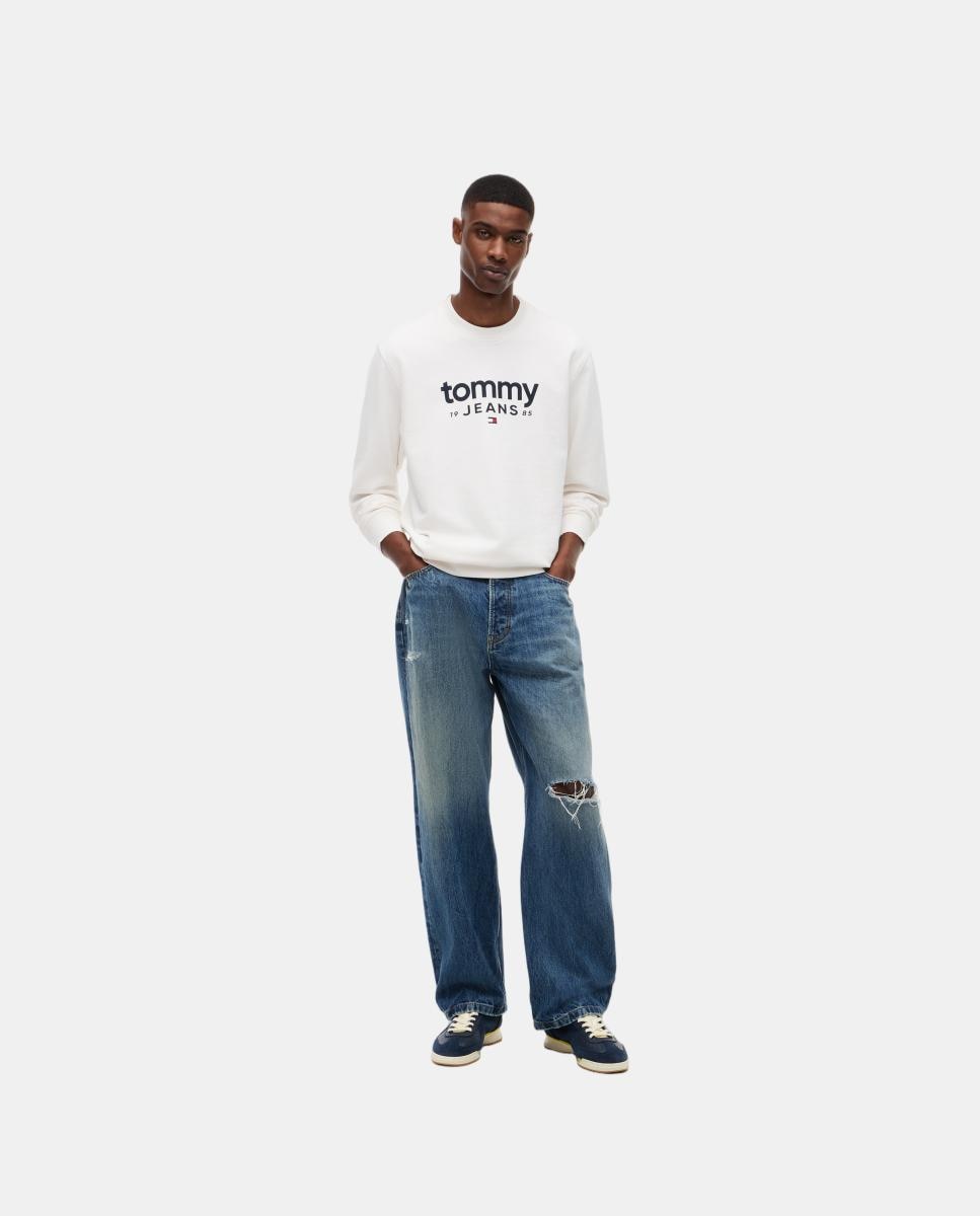 Sapatilhas de Estilo Retro com Desenho Desportivo e Detalhes Icónicos Azul-marinho-7