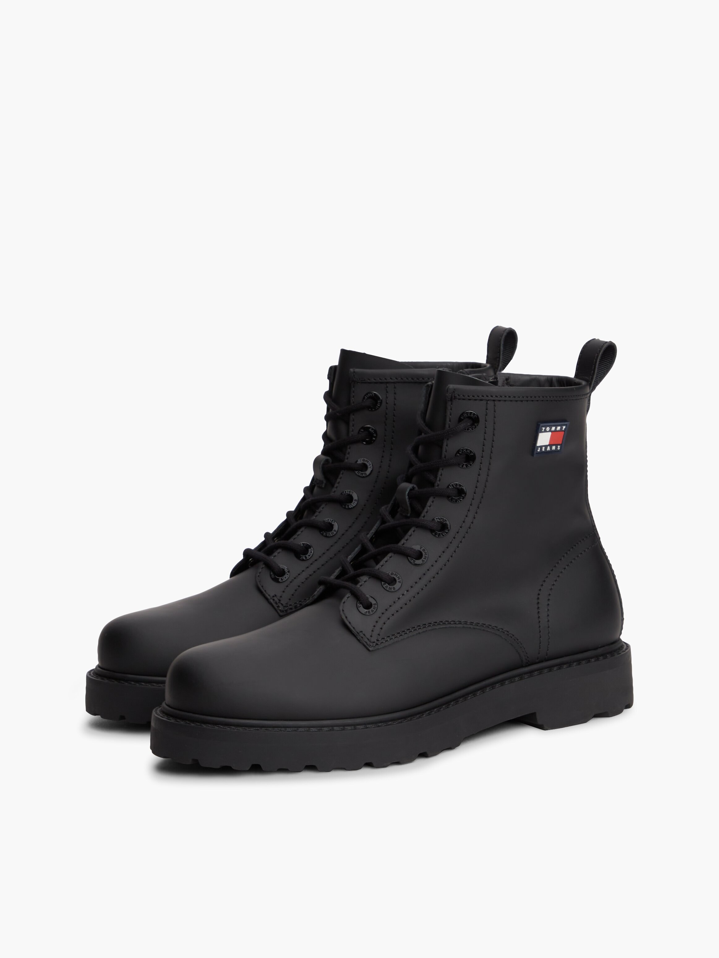 Botas com Atacadores Archive '01 Rubber Lace Preto-2