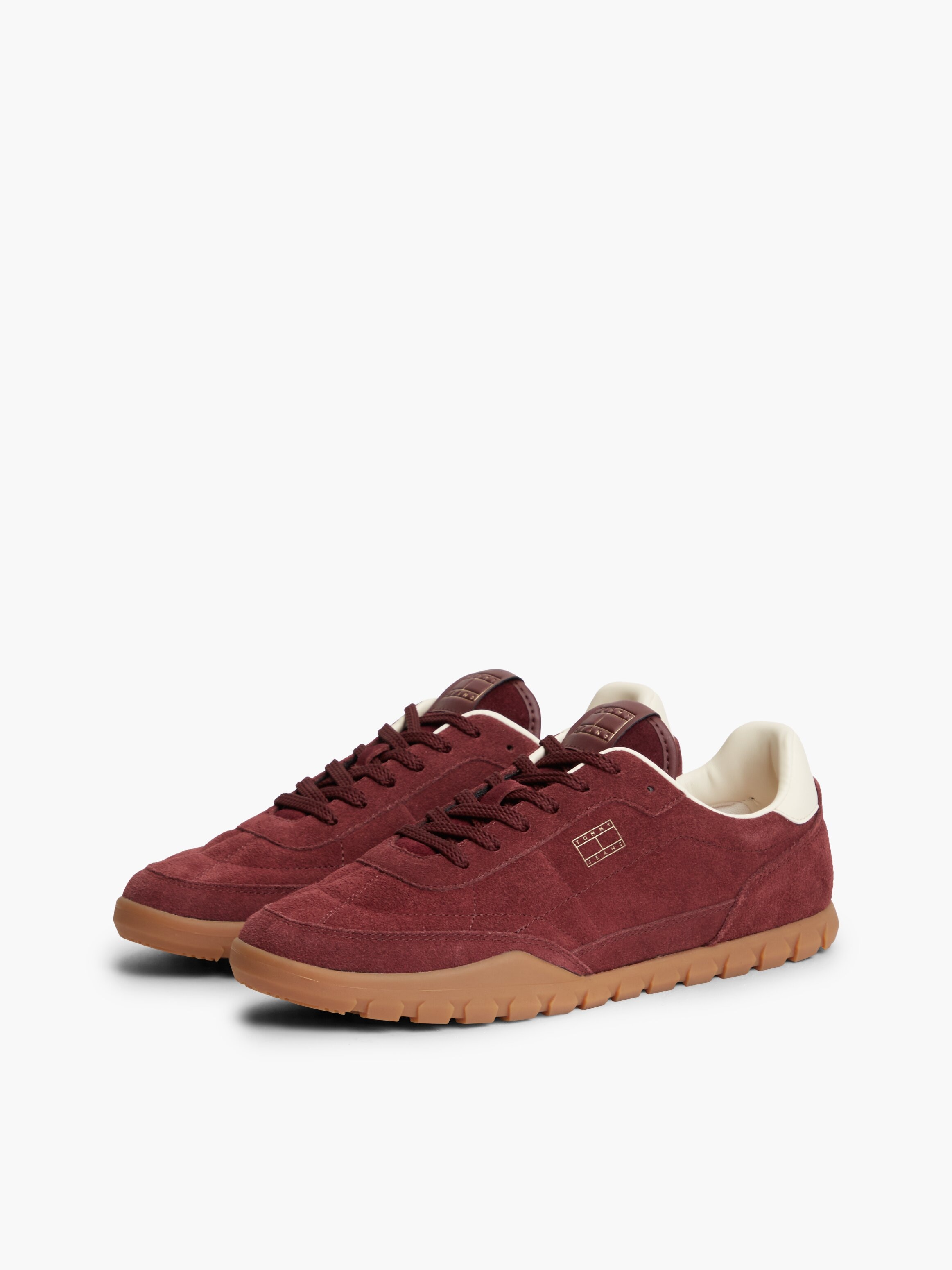 Sapatilhas Desportivas Low Suede Runner Vermelho-2