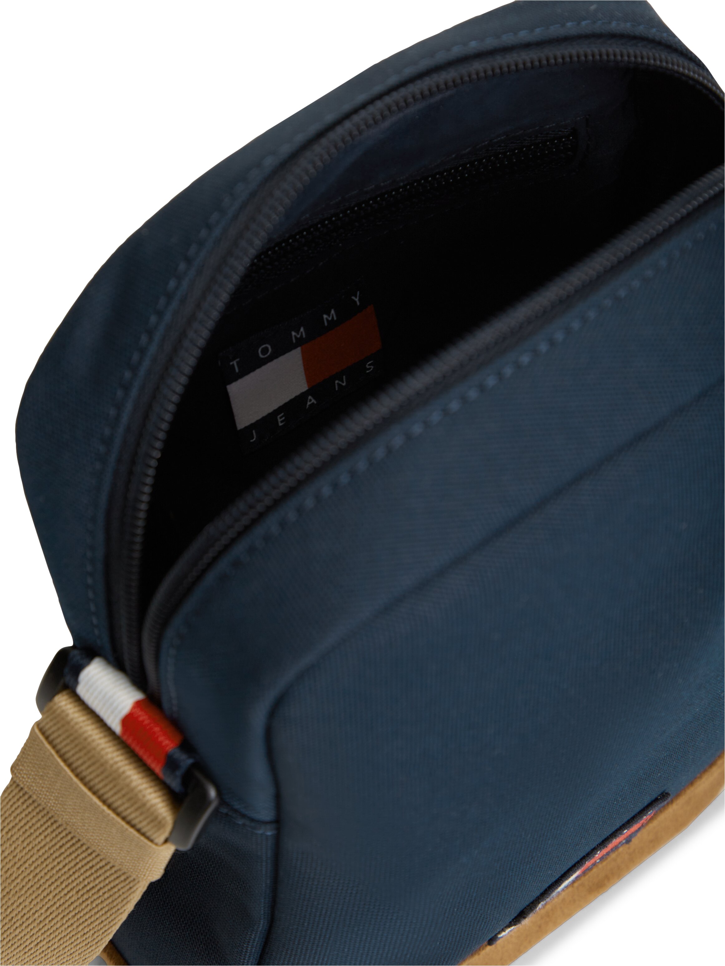 Mala a Tiracolo Colorblock Utility Reporter Azul-marinho-3