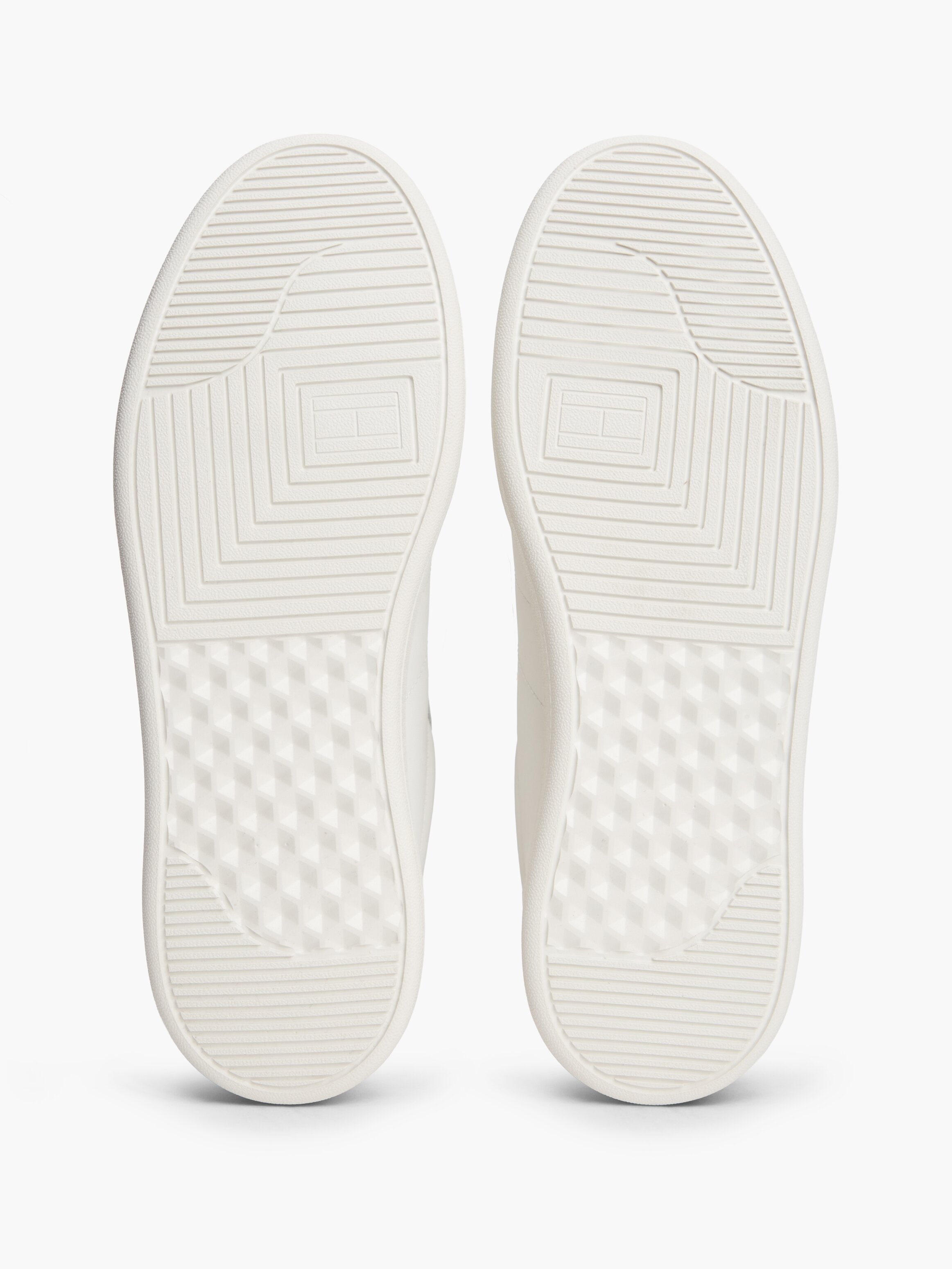Sapatilhas Court de Pele Lightweight Flag Branco-5