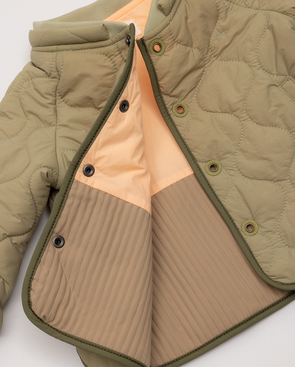 Blusão de Bebé Verde-4