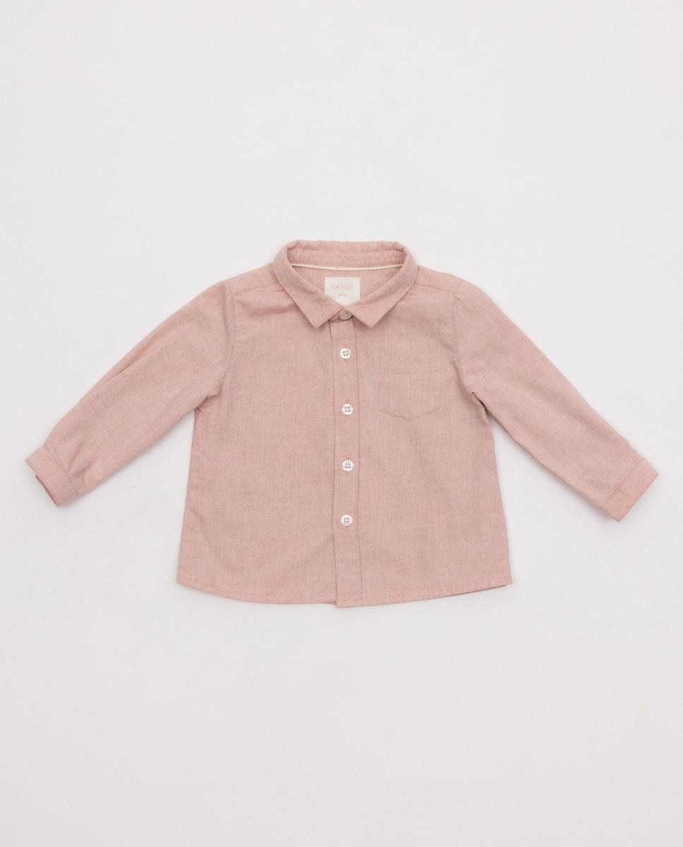 Camisa de Bebé Grená-1