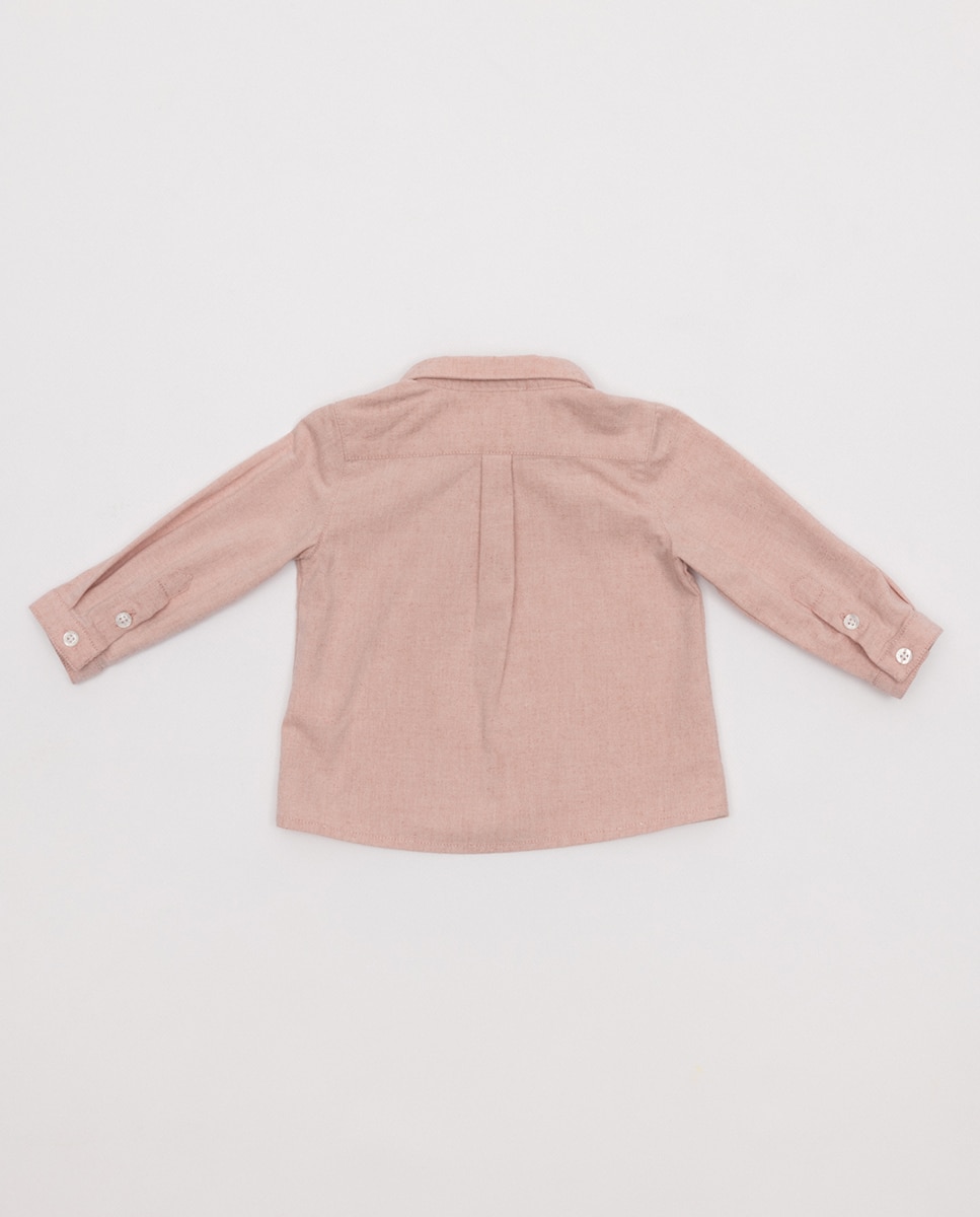 Camisa de Bebé Grená-3