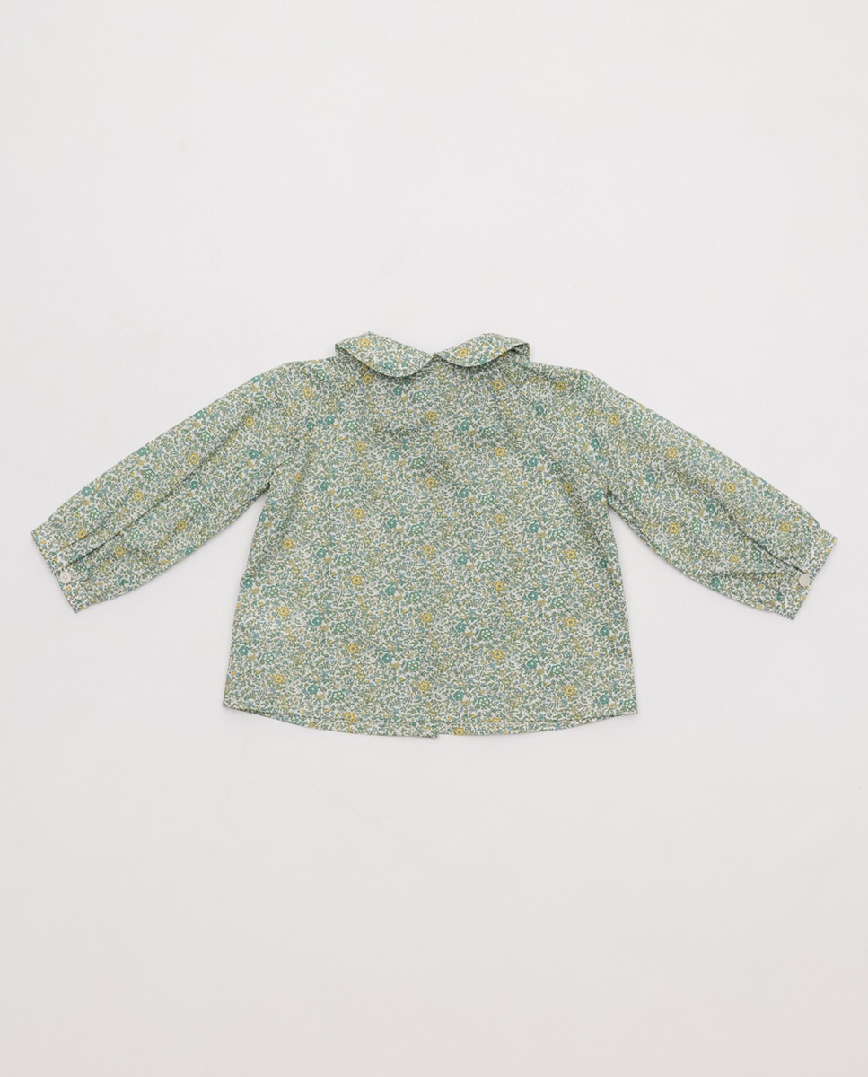 Camisa de Bebé Verde-3