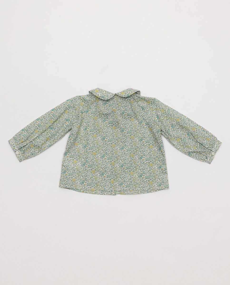 Camisa de Bebé Verde-3