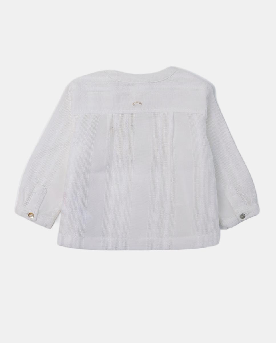 Camisa de Bebé NANOS Branco-2