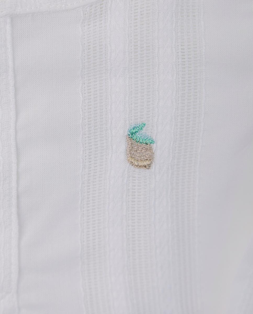 Camisa de Bebé NANOS Branco-3