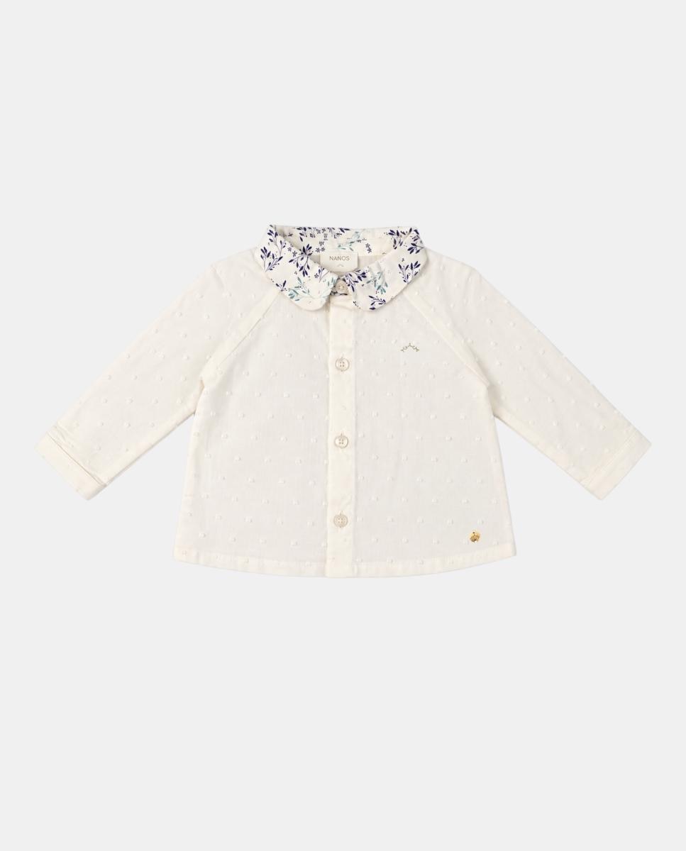 Camisa Bebé niño - NANOS - Blanco Blanco-1