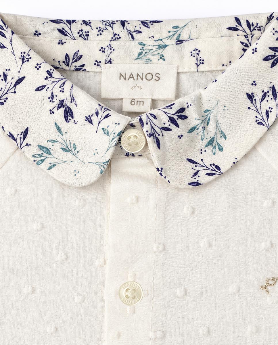 Camisa Bebé niño - NANOS - Blanco Blanco-3