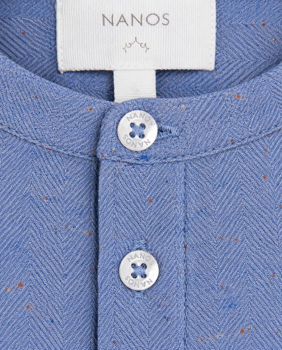 Camisa de Bebé Azul-claro-3