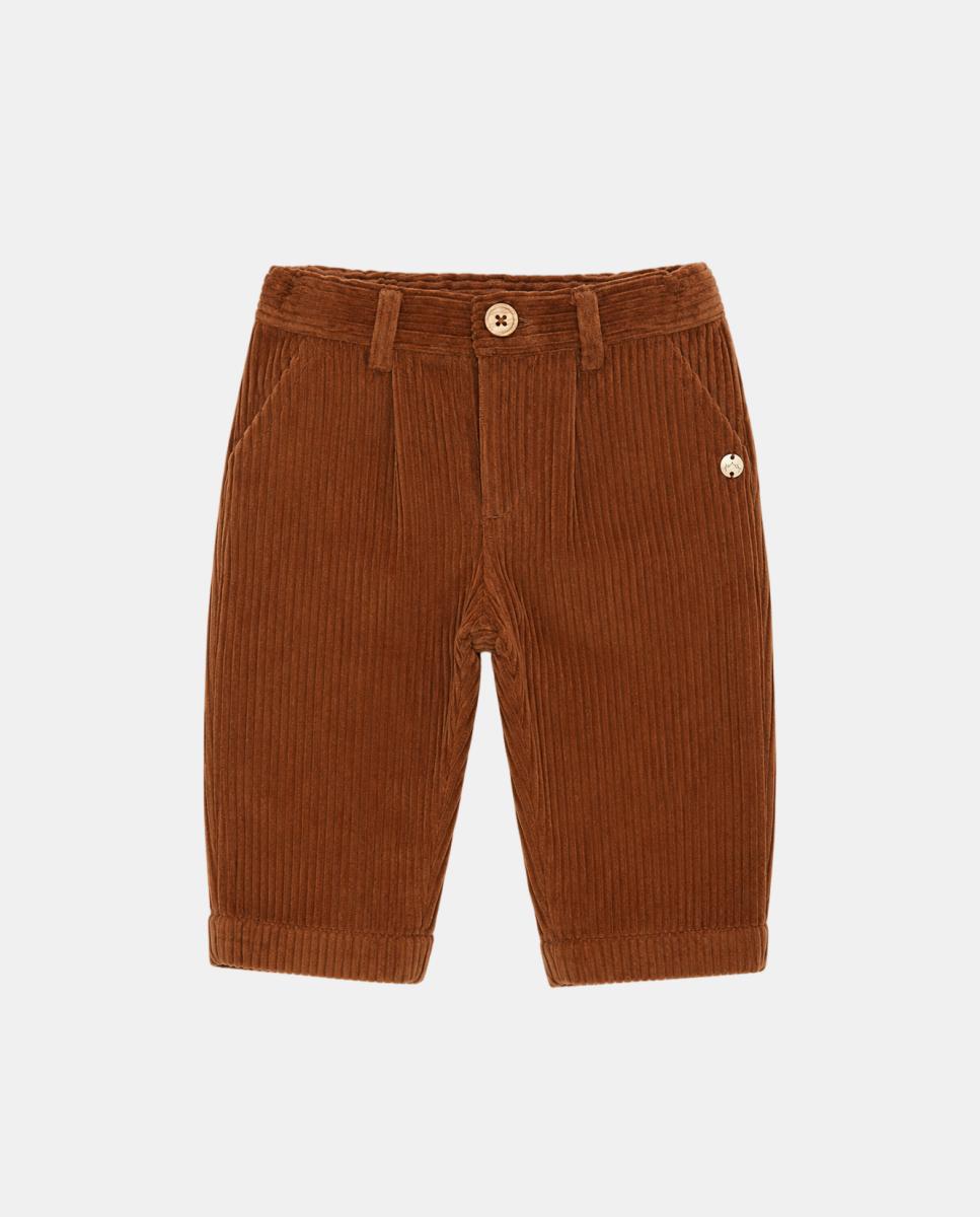 Pantalón Bebé niño - NANOS - Marrón Marrón-1