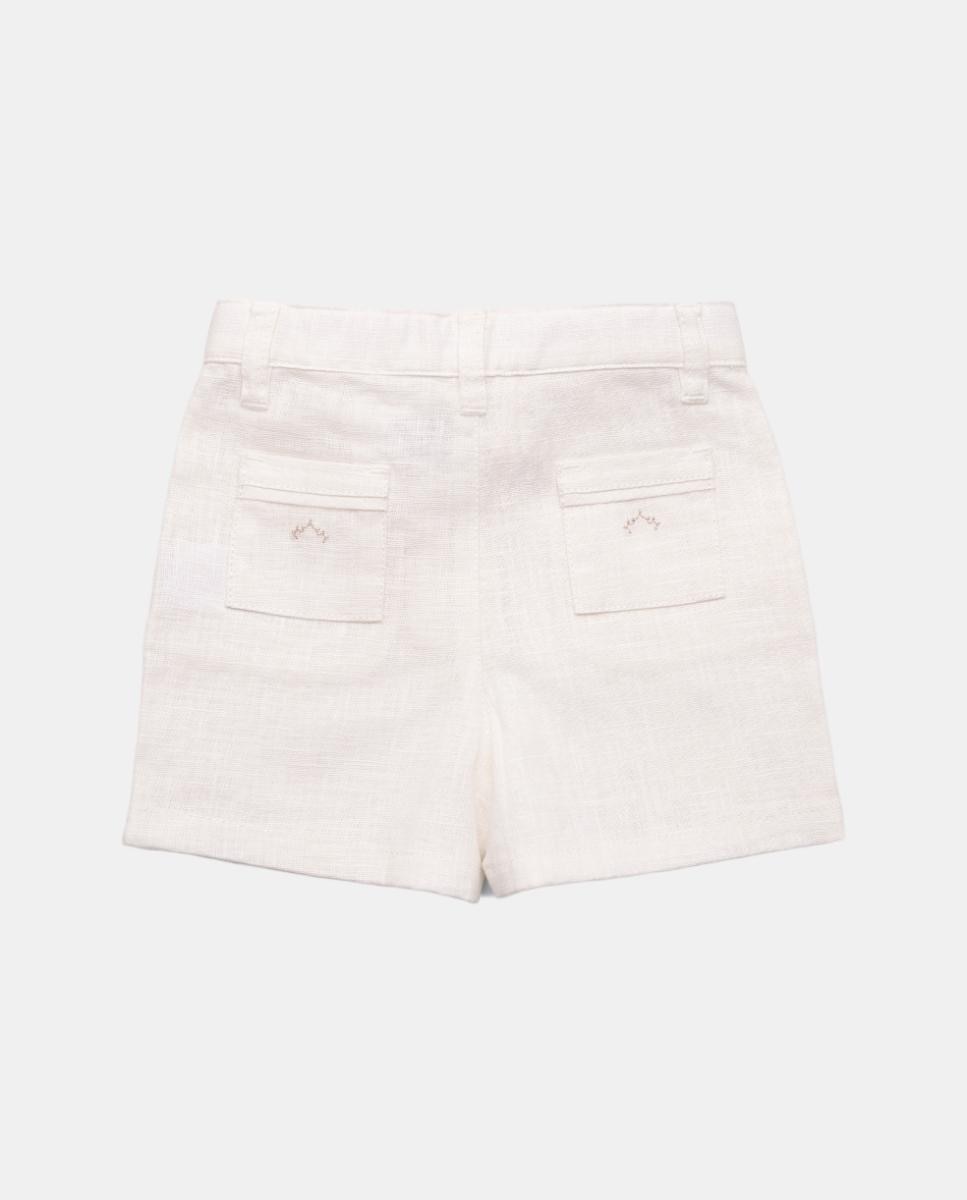 Pantalón corto Bebé Niño - NANOS - Beige Beige-2