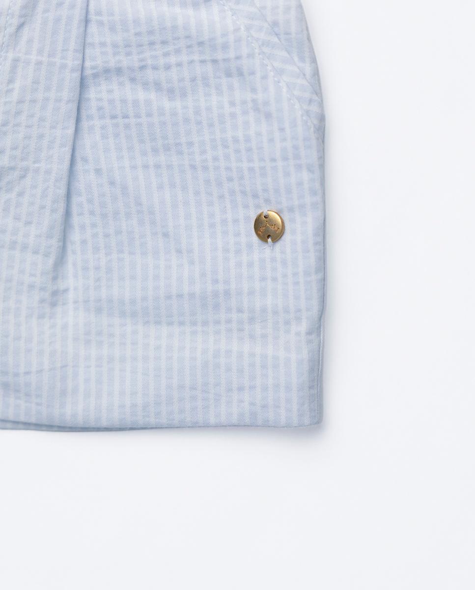Pantalón corto Bebé Niño - NANOS - Azul claro Azul claro-3