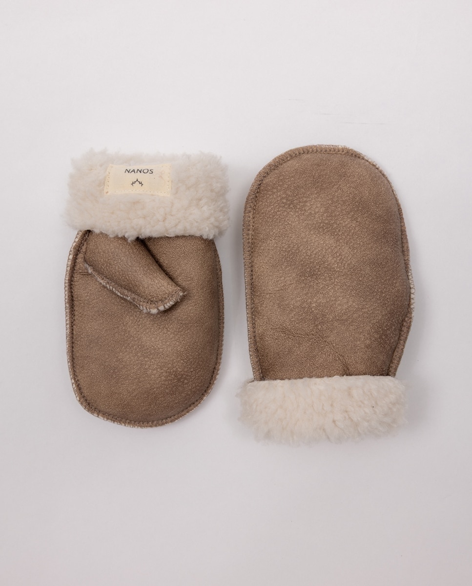 Luvas Unissexo Camel-1