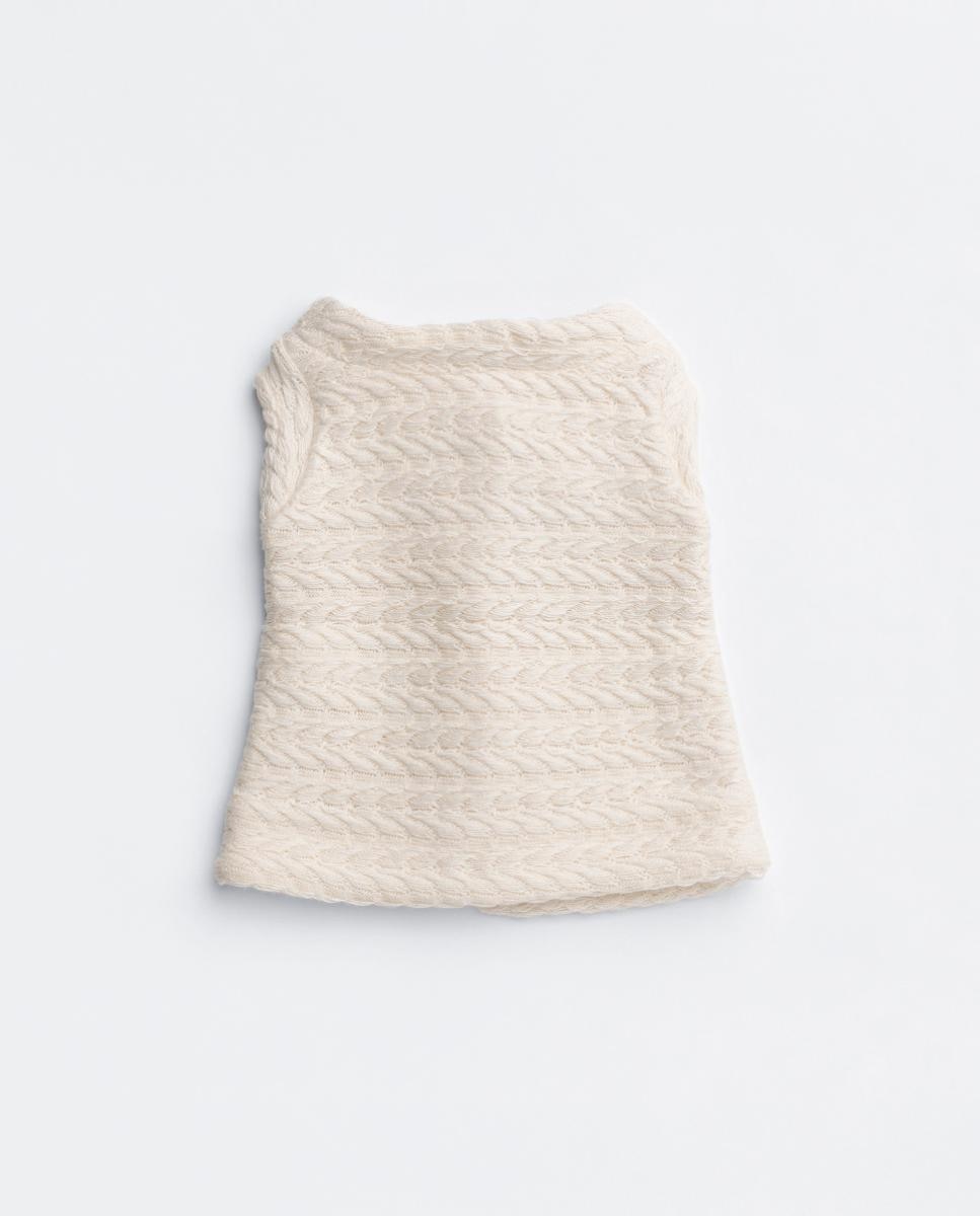 Colete de Malha de Bebé NANOS Branco-2