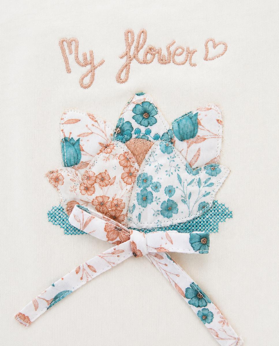 Camiseta Bebé niña - NANOS - Blanco Blanco-3