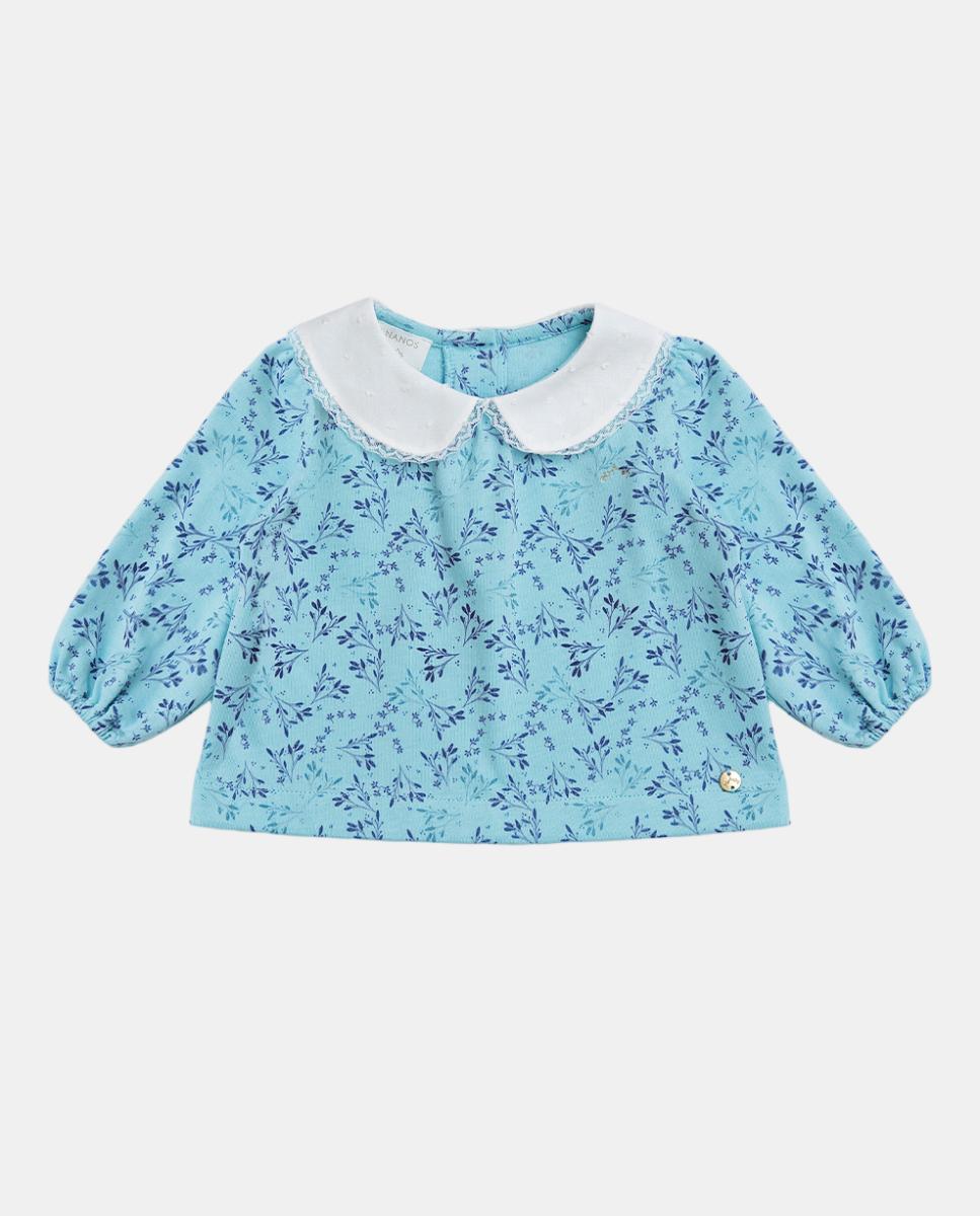 Camiseta Bebé niña - NANOS - Turquesa Turquesa-1