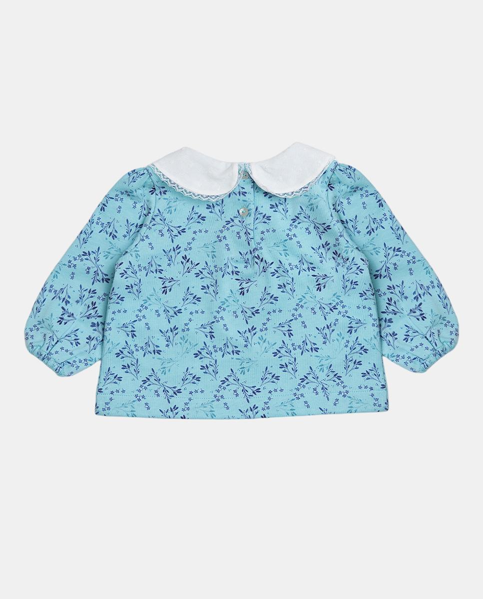 Camiseta Bebé niña - NANOS - Turquesa Turquesa-2