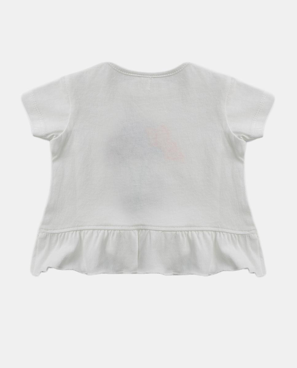 T-shirt de Bebé NANOS Branco-2