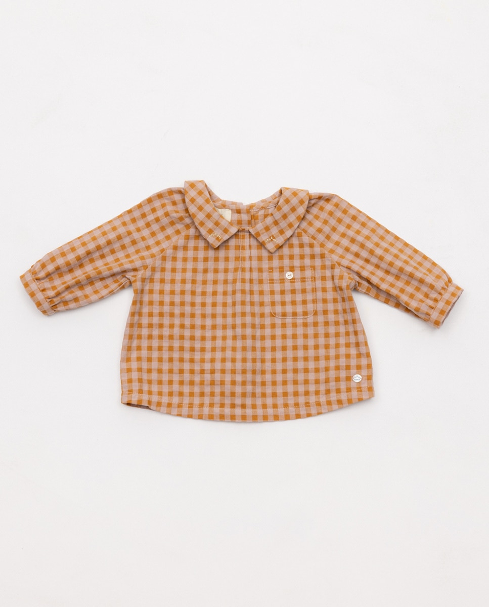 Camisa de Bebé Rosa-1