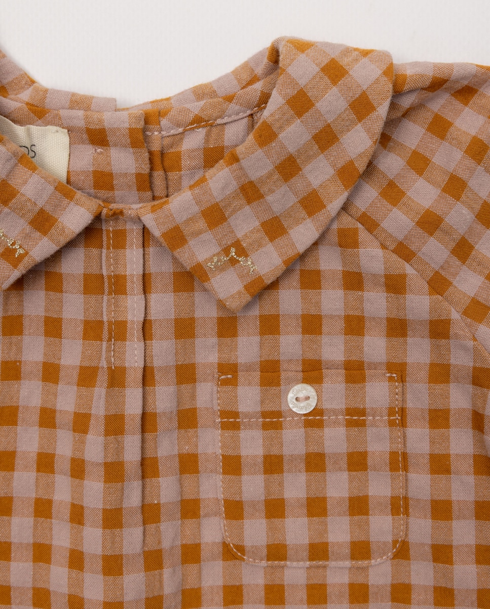 Camisa de Bebé Rosa-3