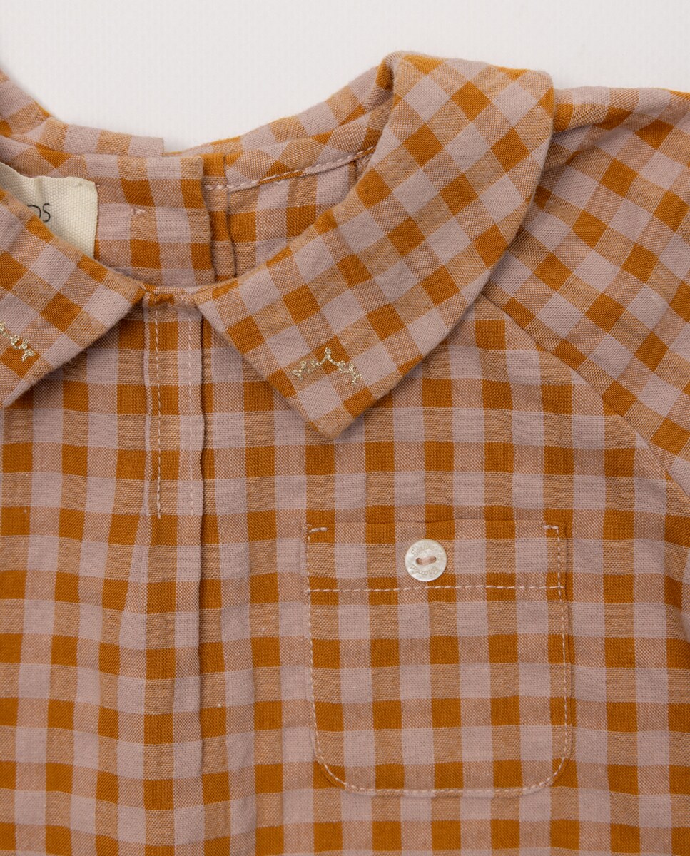 Camisa de Bebé Rosa-3