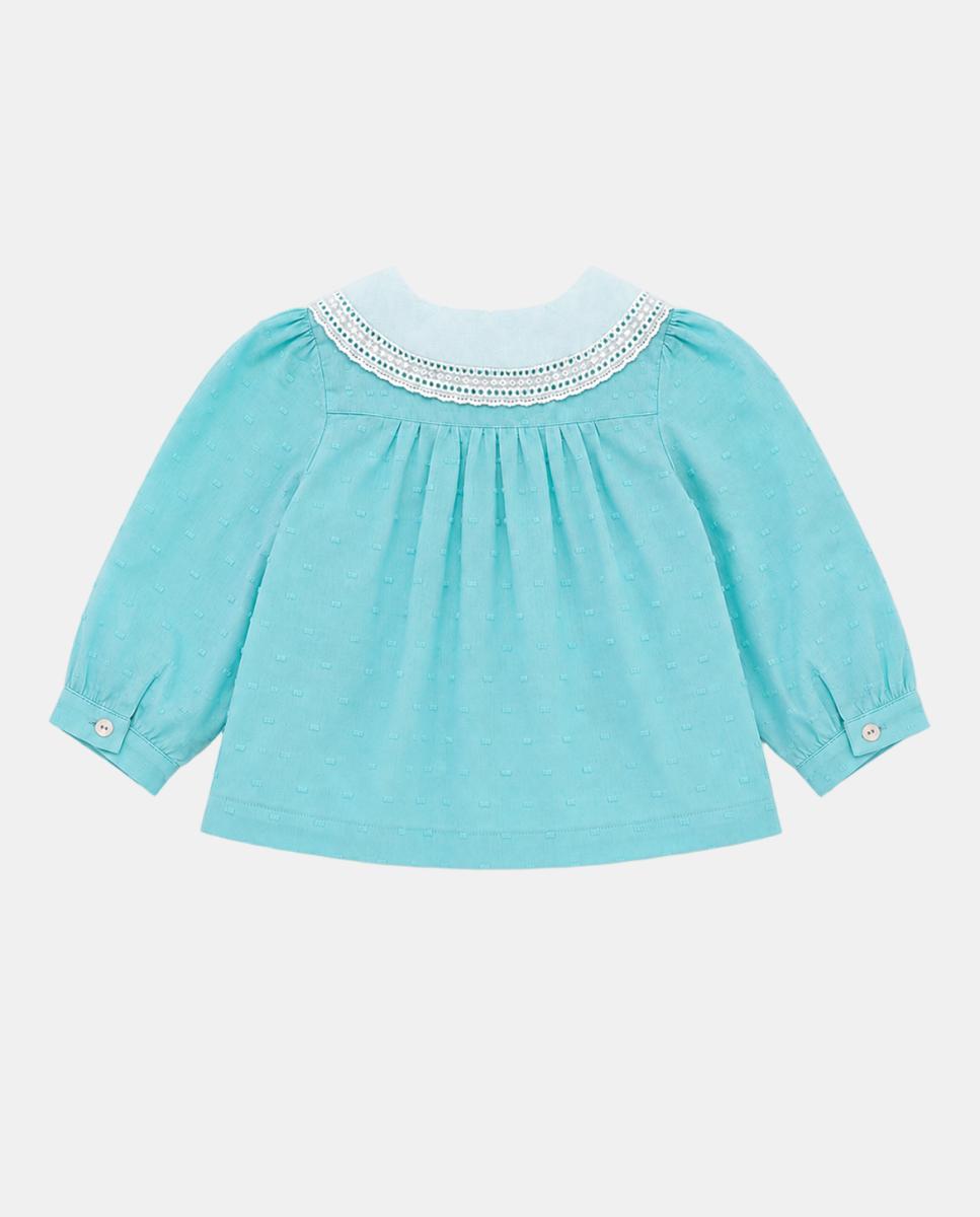 Blusa de Bebé Turquesa-2