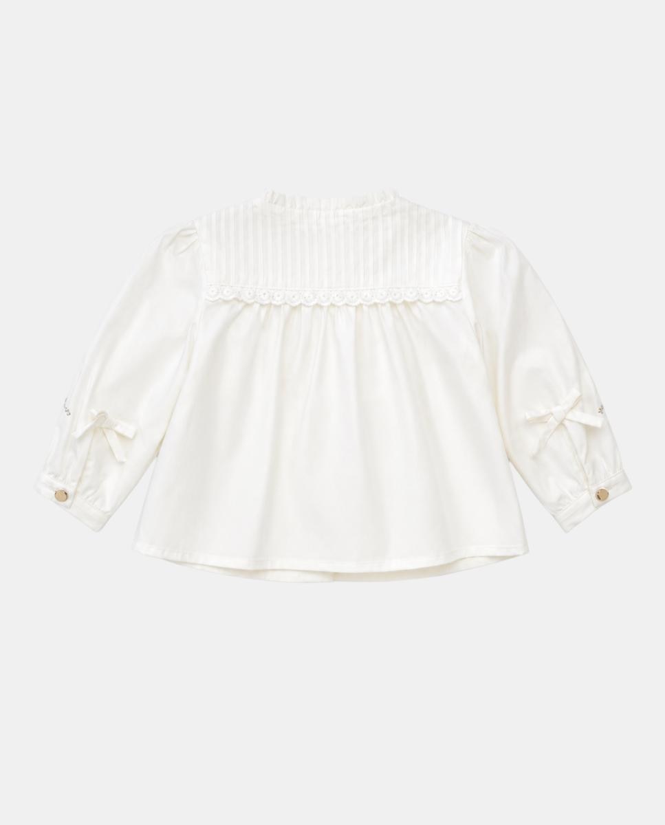 Blusa de Bebé Branco-2