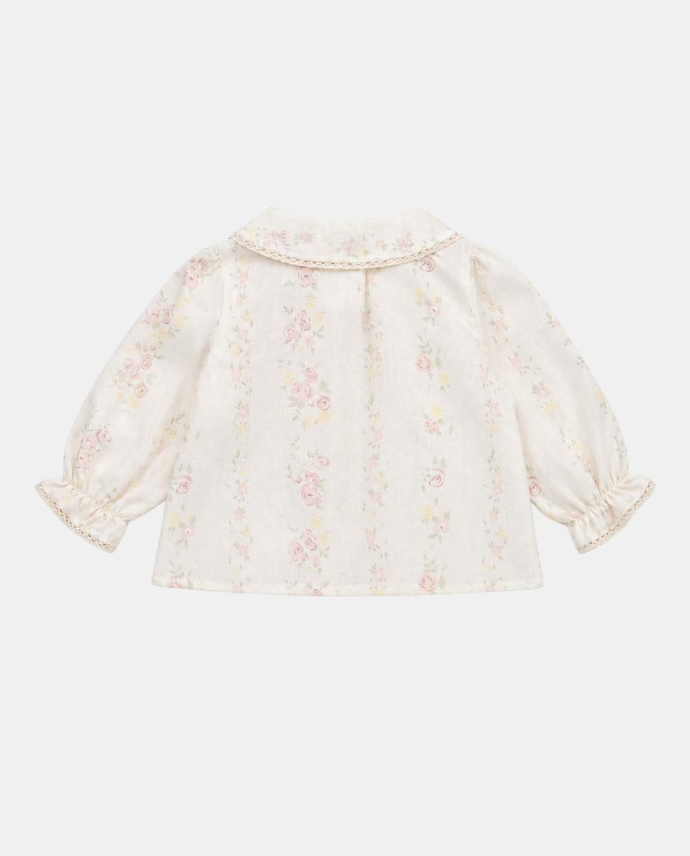 Blusa de Bebé Branco-2