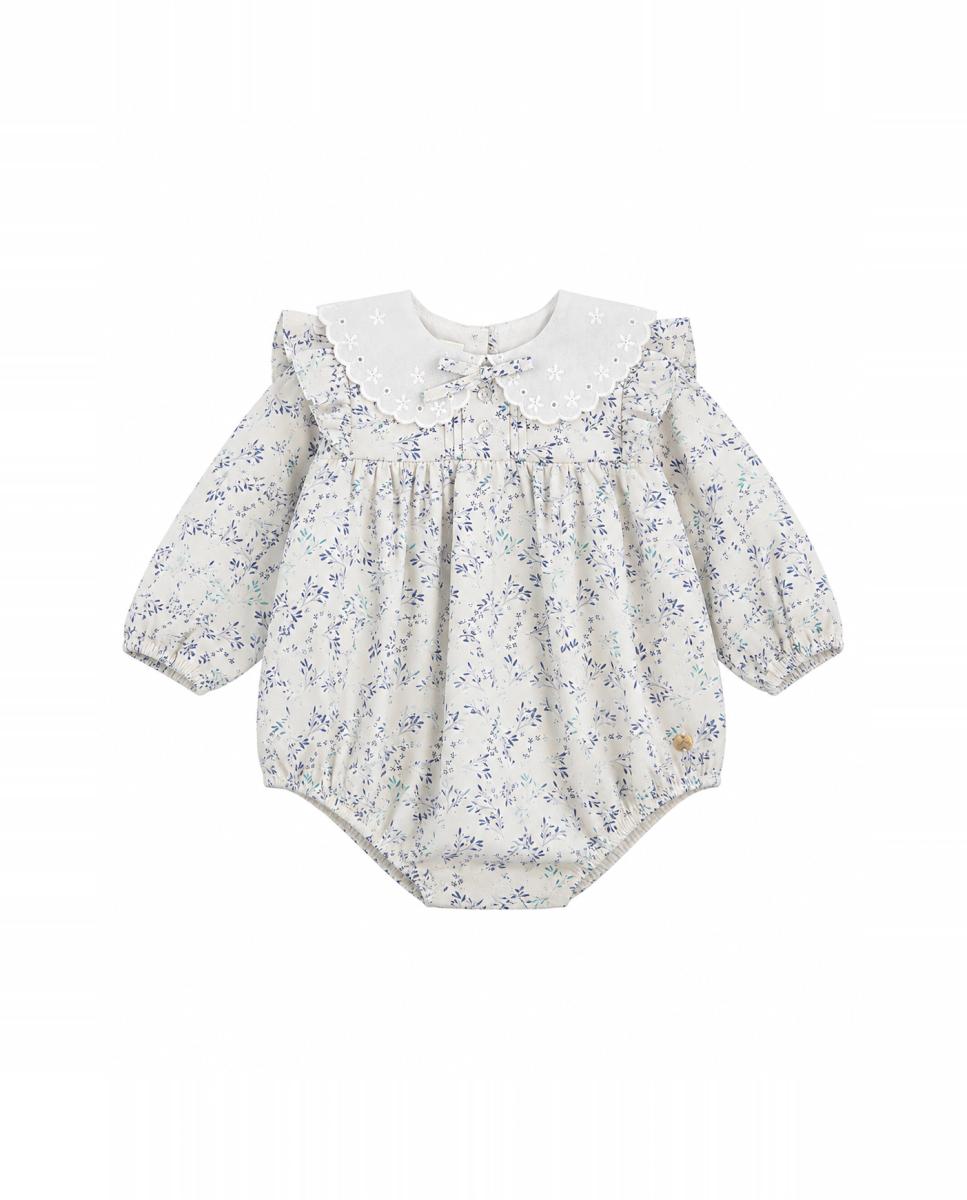 Mameluco Bebé niña - NANOS - Blanco Blanco-1
