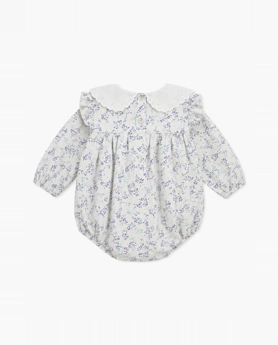 Mameluco Bebé niña - NANOS - Blanco Blanco-2