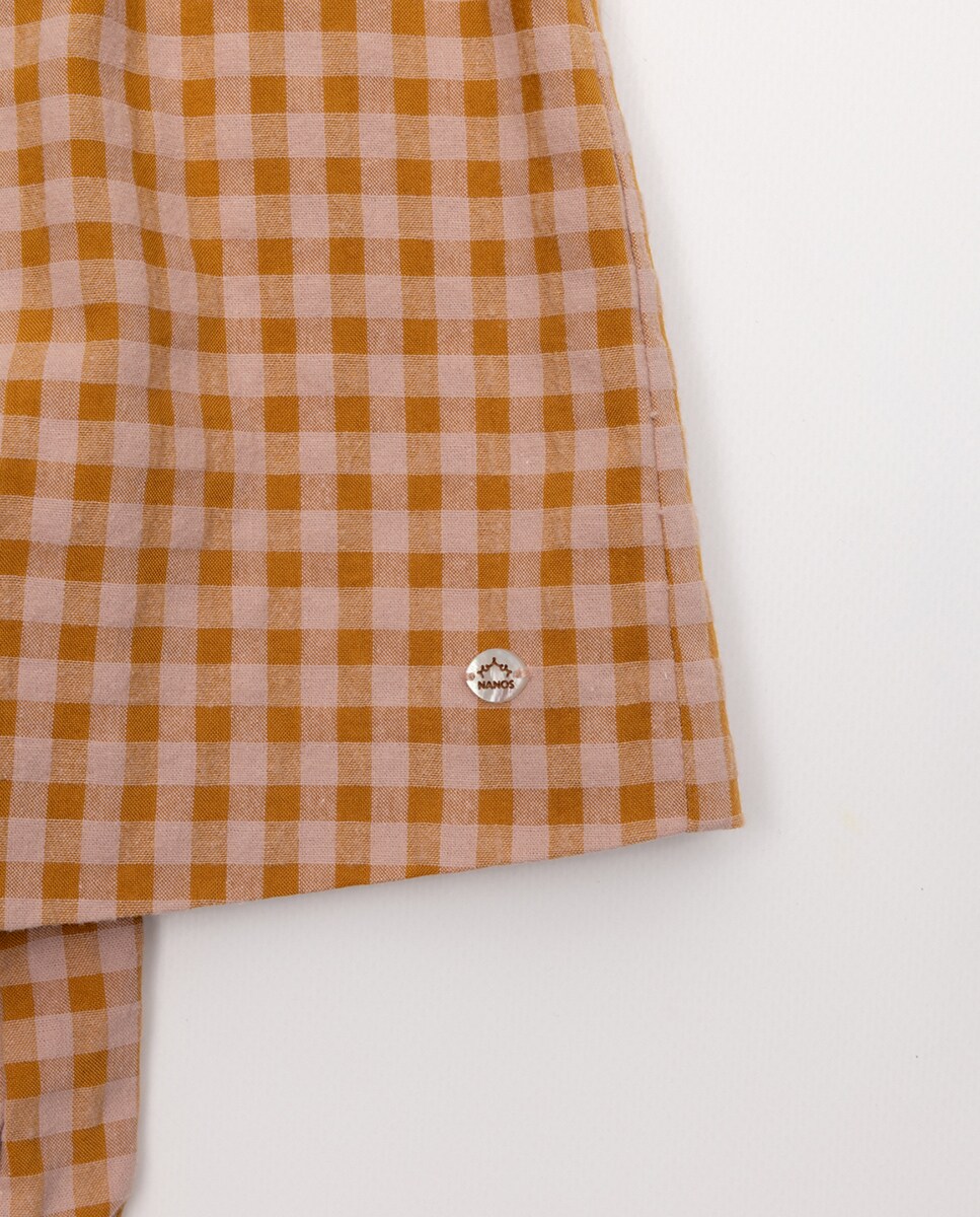 Minissaia com Cueca de Bebé Rosa-3