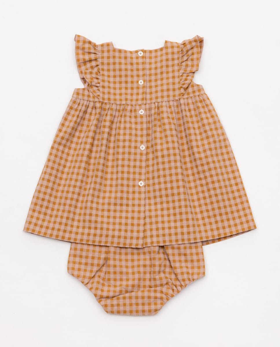 Minissaia com Cueca de Bebé Rosa-4