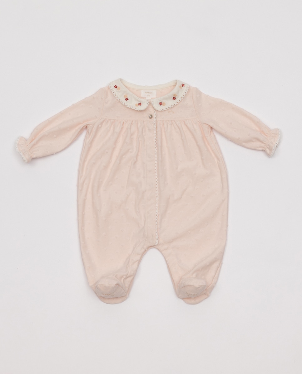 Pijama de Bebé Rosa-1