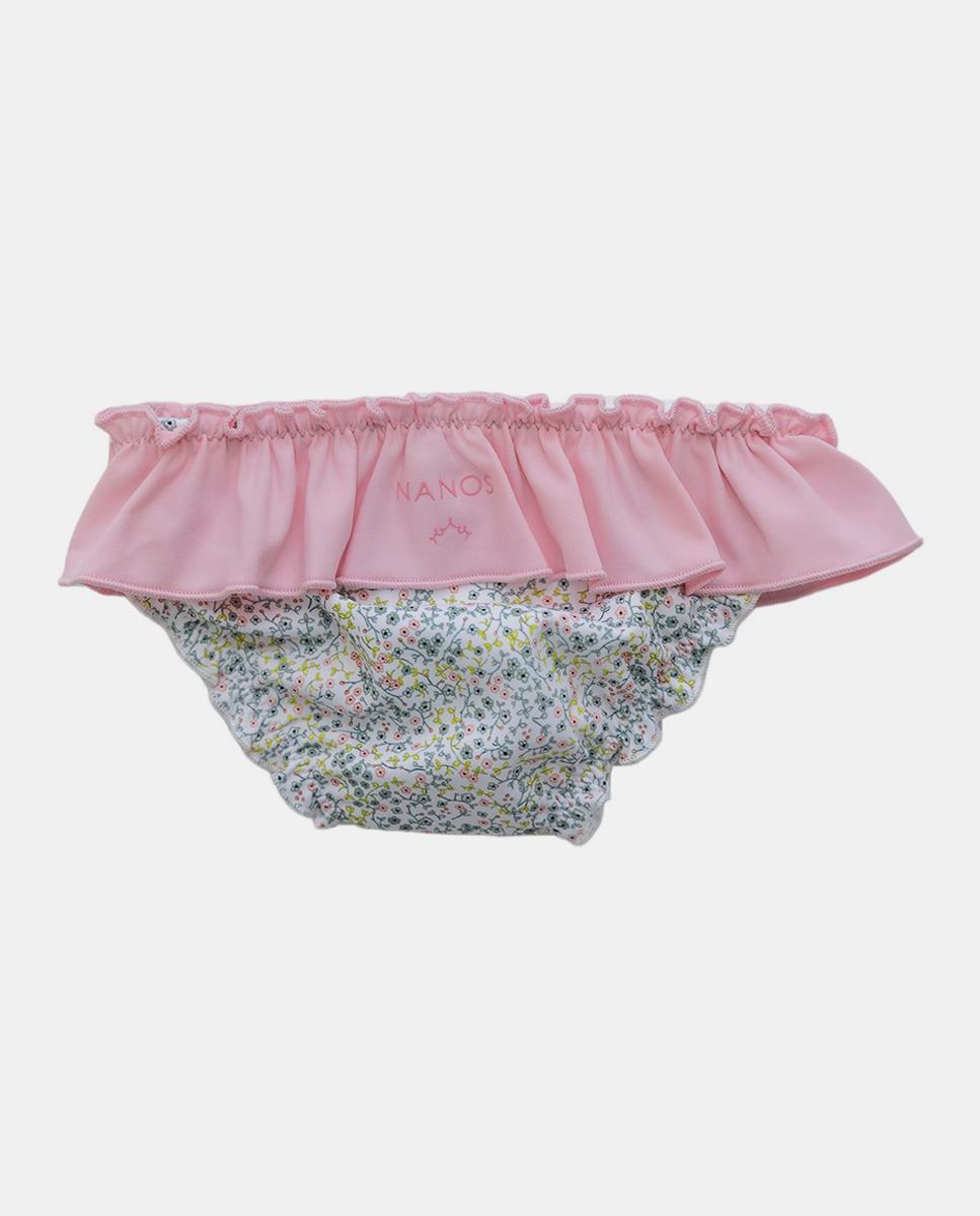 Braguita Baño Bebé Niña - NANOS - Blanco Blanco-2