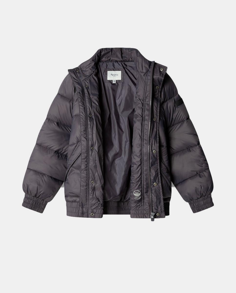 Chaqueta acolchada Garret de niño - Pepe Jeans - Gris oscuro Gris oscuro-3