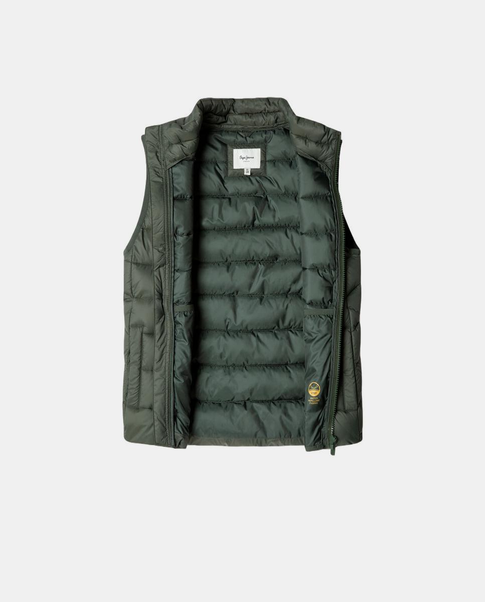 Colete Acolchoado Evan Verde-militar-3