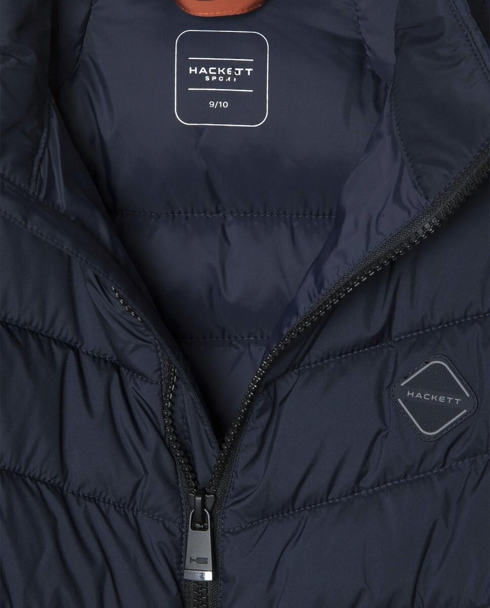 Sobretudo Acolchoado Azul-marinho-4