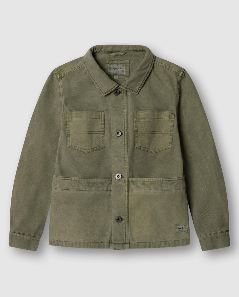 Imagem 0 de Sobrecamisa Tipo Casaco Safari Leo