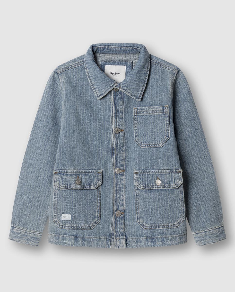 Imagem 0 de Casaco de Ganga às Riscas Melbert